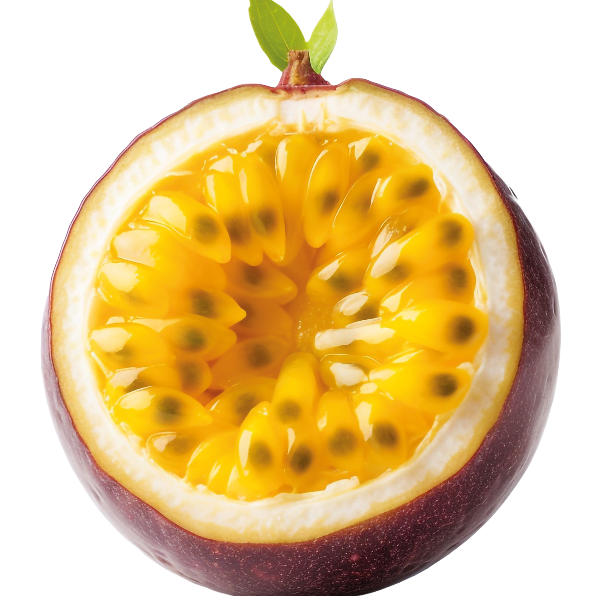 Boba Explosion sparkling drink with passion fruit flavor and bursting fruit boba pearls